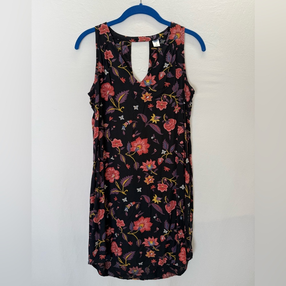 Old Navy floral Midi Dress Women’s size small petite
